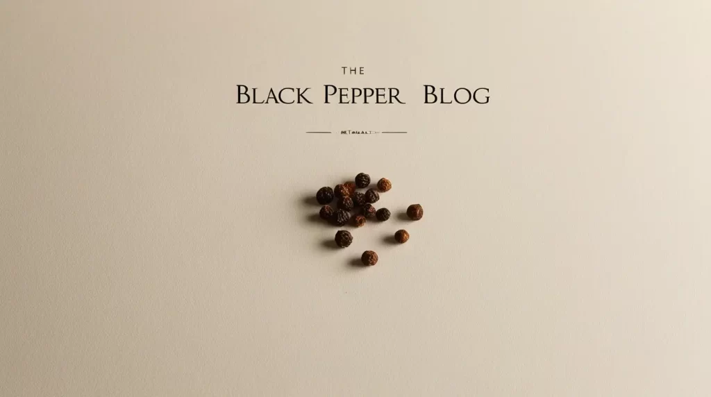 black pepper