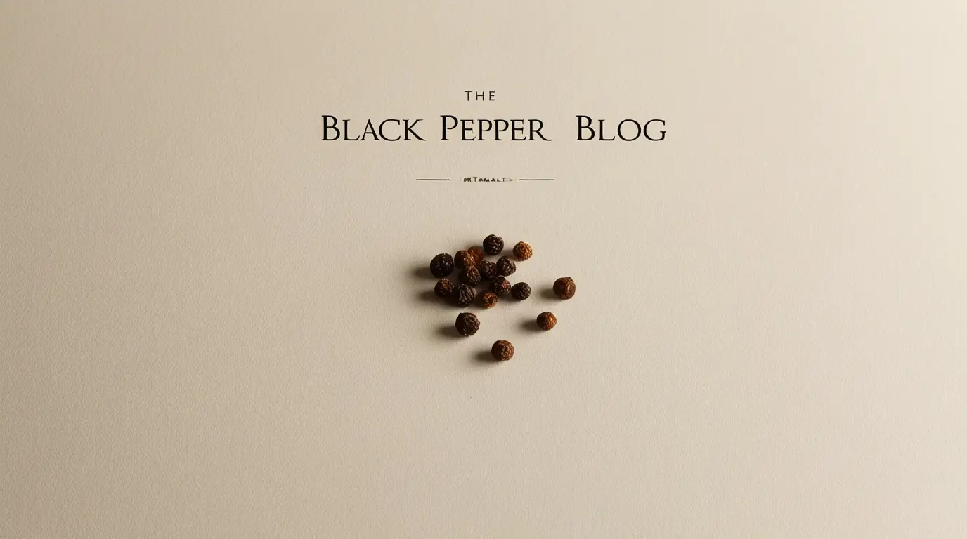black pepper