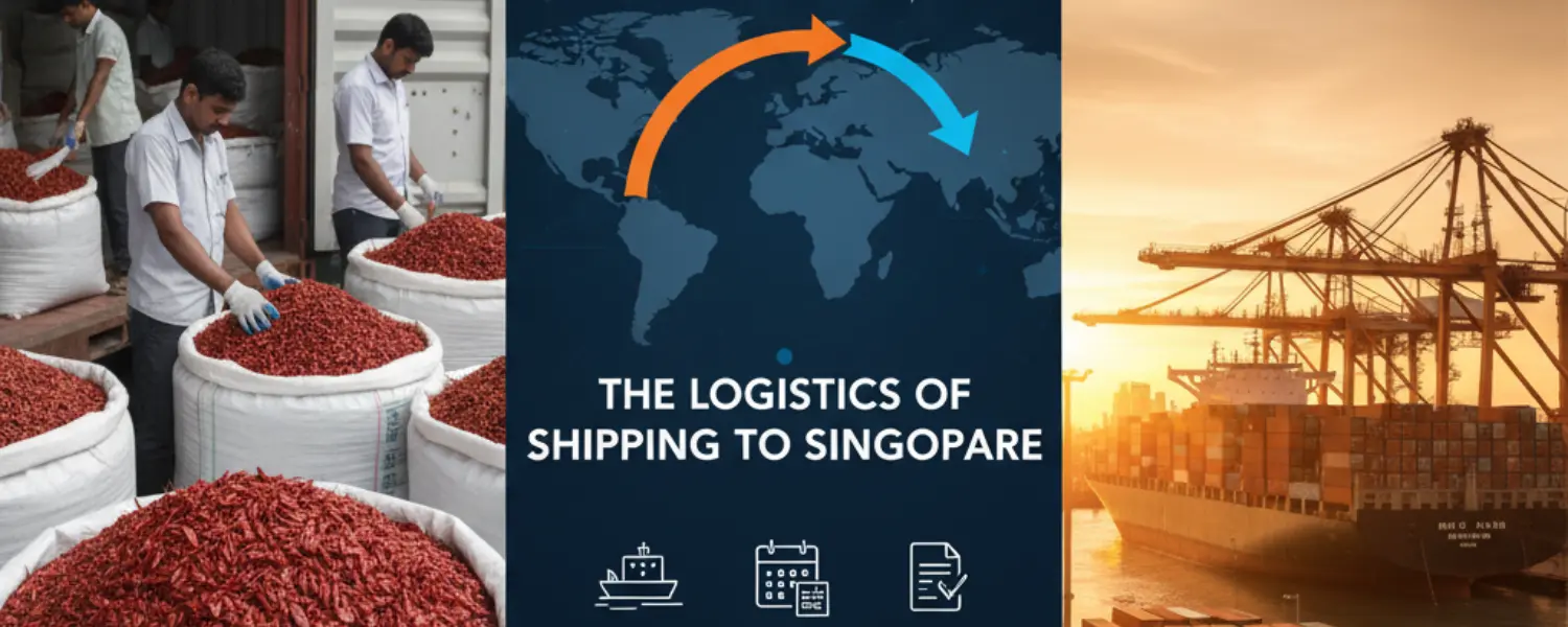 red chilli to Singapore