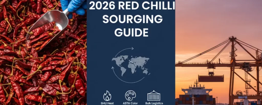 Sourcing Bulk Red Chilli from India