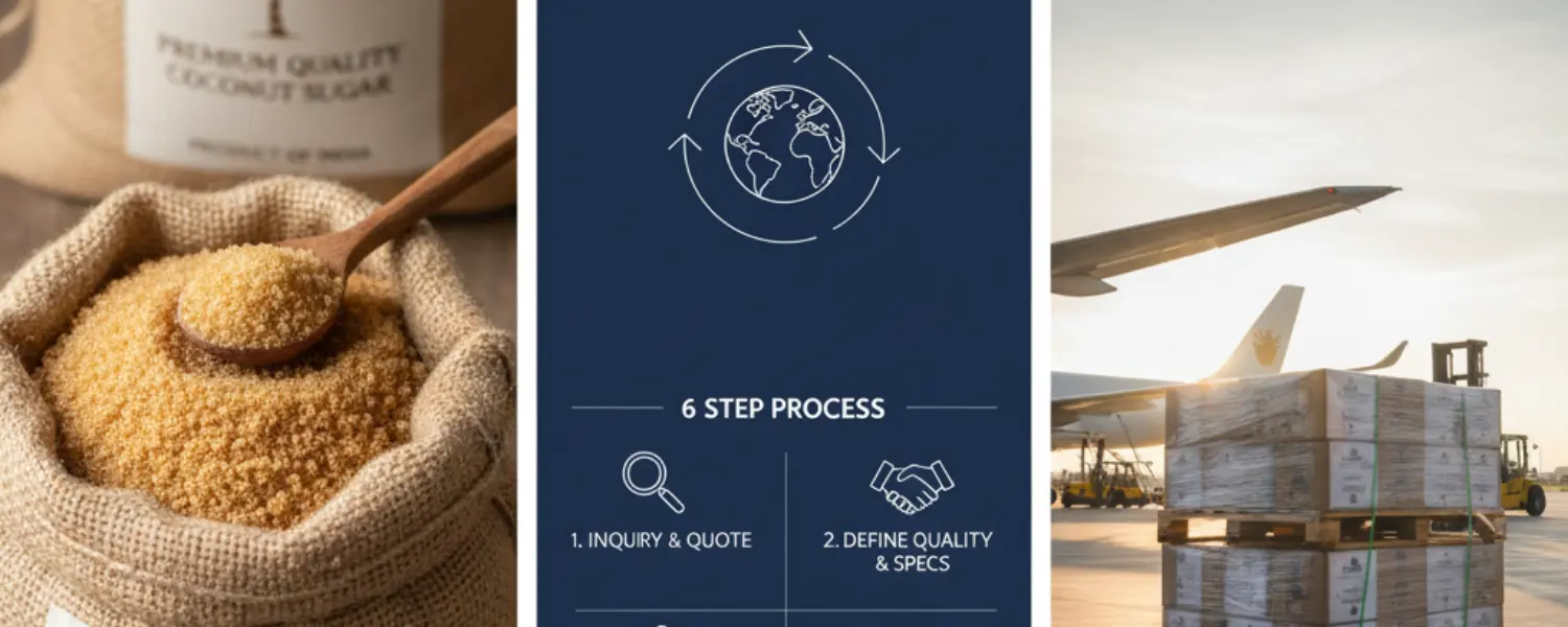 export quality coconut sugar