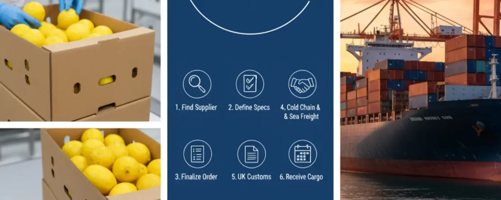 lemon export to the uk