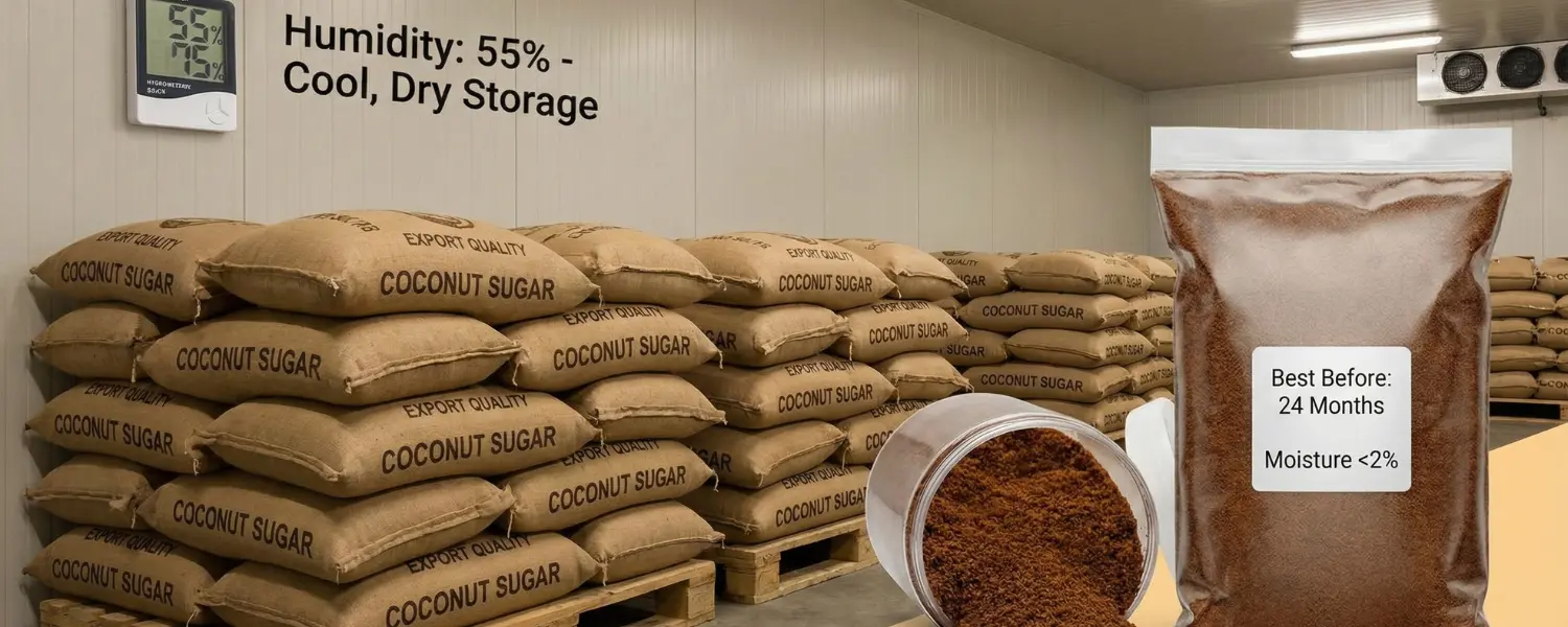 export quality coconut sugar