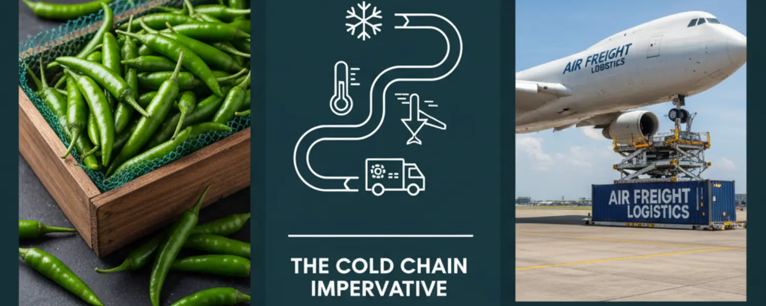 export quality green chilli