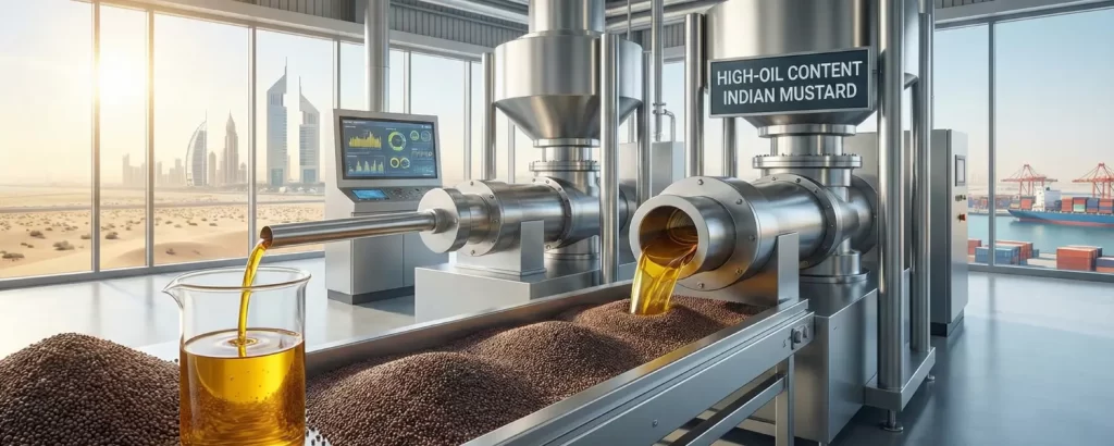 mustard export to uae