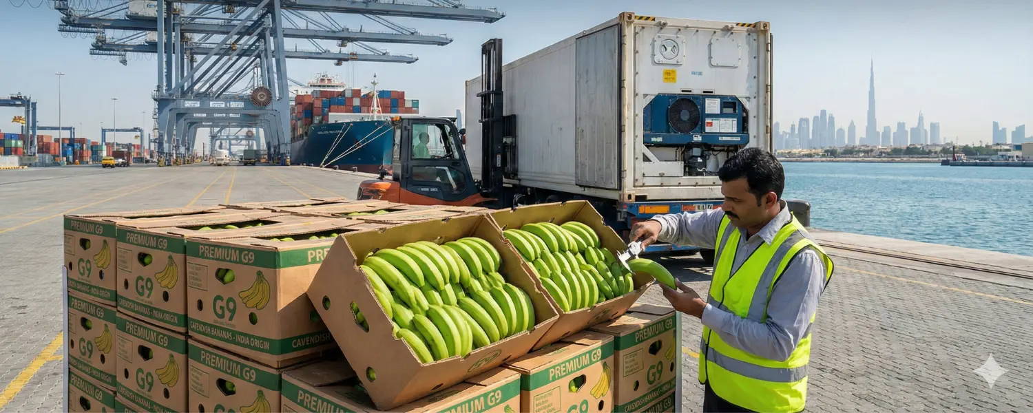 Cavendish Bananas to uae