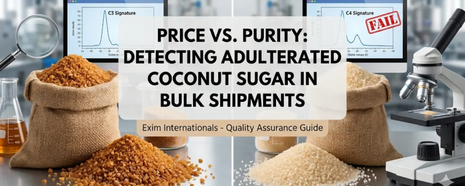 coconut sugar for food industries