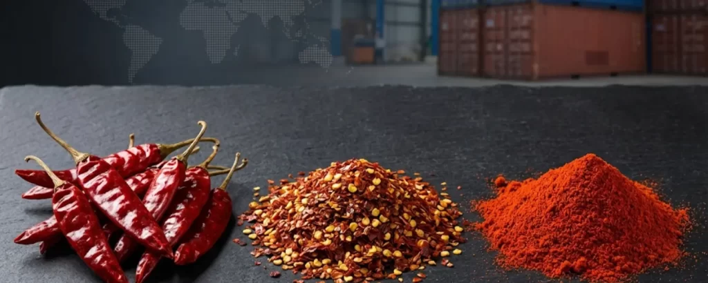 red chilli for global market