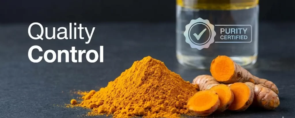Indian turmeric powder