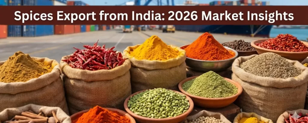 spices export from india