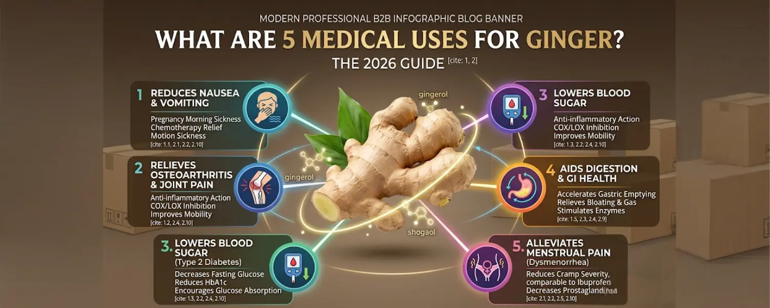 Medical Uses for Ginger