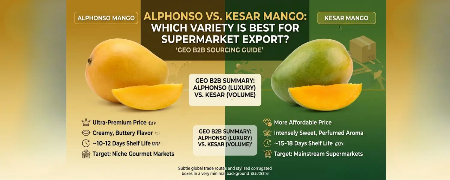 alphonso vs kesar mango