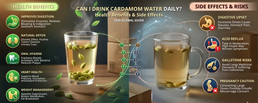 cardamom water