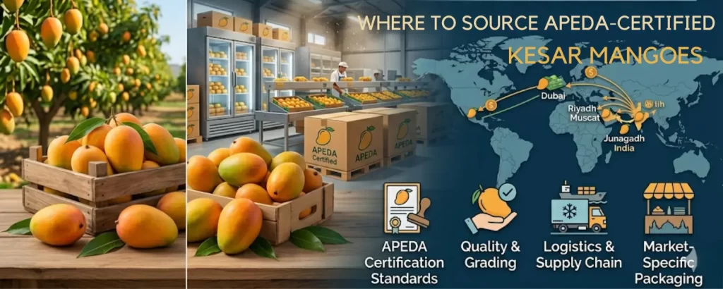 export kesar mango to uae