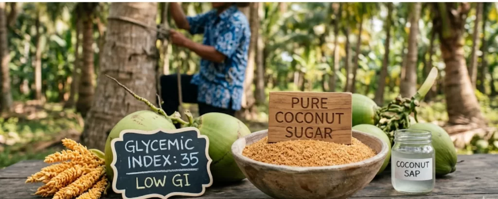 glycemic index of coconut sugar
