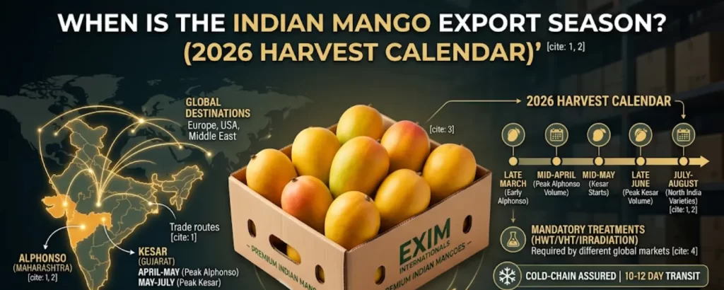 indian mango export season