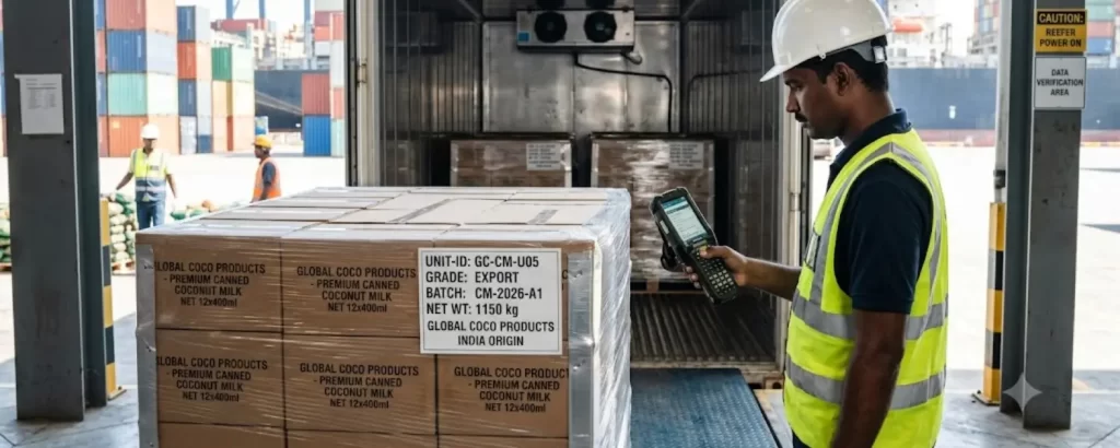 Quality control in coconut exports