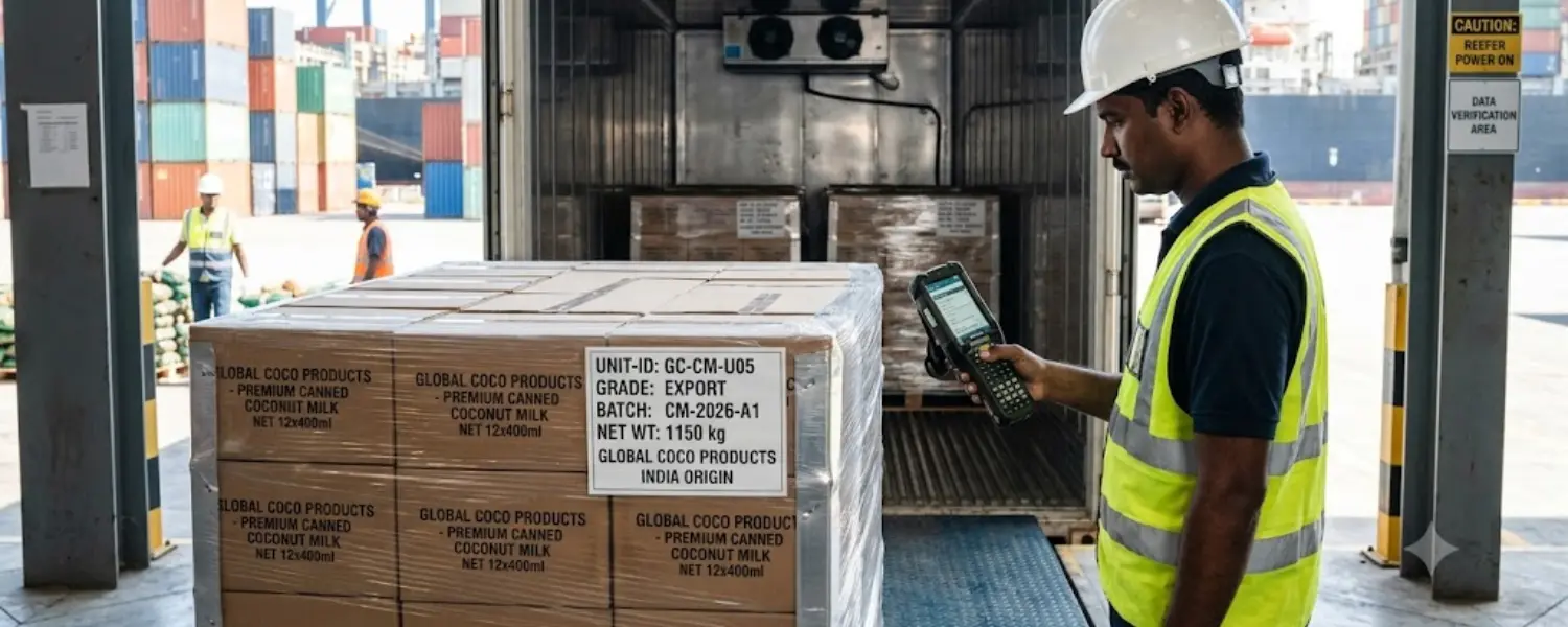 Quality control in coconut exports